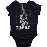 Tupac kojenecké body tričko, Praying Black, dětské
