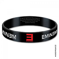 Eminem silikonový náramek, Logo