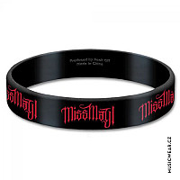Miss May I silikonový náramek, Logo