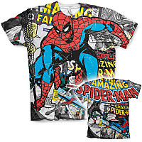 Spiderman tričko, Comic Allover, pánské