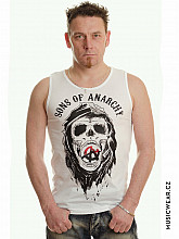 Sons of Anarchy tílko, Draft Skull White, pánské