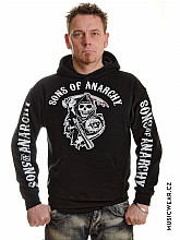 Sons of Anarchy mikina, Logo Black, pánská