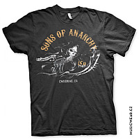 Sons of Anarchy tričko, Charming Black, pánské