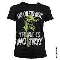 Star Wars tričko, There Is No Try Girly, dámské