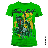 Star Wars tričko, Boba Fett Bounty Hunter Girly, dámské