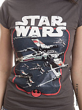 Star Wars tričko, Red Squadron Girly, dámské