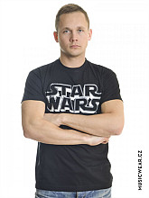 Star Wars tričko, Distressed Logo, pánské