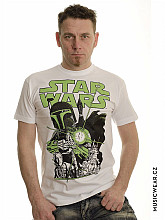 Star Wars tričko, Vintage Boba Fett, pánské