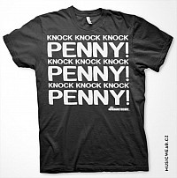 Big Bang Theory tričko, Penny Knock Knock Knock, pánské