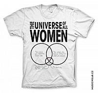 Big Bang Theory tričko, The Universe Of All Women, pánské