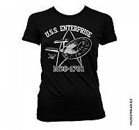 Star Trek tričko, U.S.S. Enterprise Girly, dámské