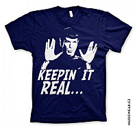 Star Trek tričko, Spock Keepin´ It Real, pánské
