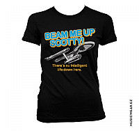 Star Trek tričko, Beam Me Up Scotty Girly, dámské