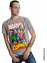Marvel Comics tričko, Heroes Grey, pánské