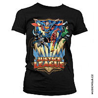 Justice League tričko, Team Up! Girly, dámské