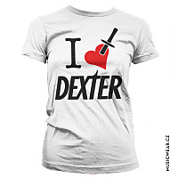 Dexter tričko, I Love Dexter Girly, dámské