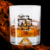Rammstein whiskey sklenice 290 ml box 2ks, Rammstein Logo, uni