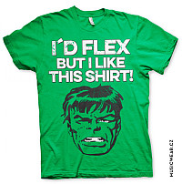 The Hulk tričko, I´d Flex But I Like This Shirt, pánské