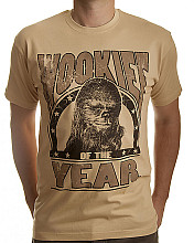Star Wars tričko, Wookiee Of The Year Khaki, pánské