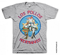 Breaking Bad tričko, Los Pollos Hermanos Grey, pánské