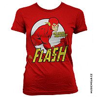 The Flash tričko, Fastest Man Alive Girly, dámské
