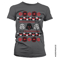 Star Wars tričko, Imperials X Mas Knit Girly, dámské