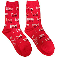 The Beatles ponožky, Love Me Do Red, unisex - velikost 7 - 11 (41 - 45)