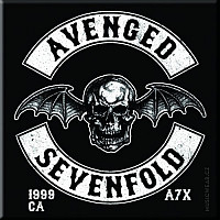 Avenged Sevenfold magnet na lednici 75mm x 75mm, Deathbat Crest