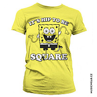 SpongeBob Squarepants tričko, It´s Hip To Be Square Girly, dámské