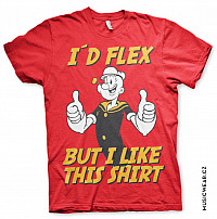 Pepek námořník tričko, I´d Flex But I Like This Shirt, pánské