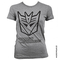 Transformers tričko, Decepticon Logo Girly, dámské