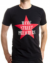 Manic Street Preachers tričko, Red Star, pánské
