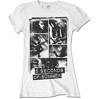 5 Seconds of Summer tričko, Photo Blocks, dámské
