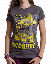 Transformers tričko, Bumblebee Distressed, dámské