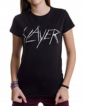 Slayer tričko, Scratchy Logo, dámské