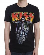 Kiss tričko, Neon Band, pánské