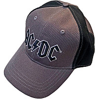 AC/DC kšiltovka, Black Logo 2 tone Grey & Black