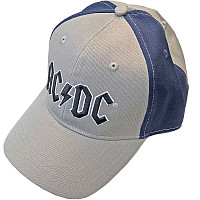 AC/DC kšiltovka, Black Logo 2 tone Grey & Navy