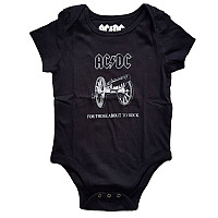 AC/DC kojenecké body tričko, About To Rock Black, dětské