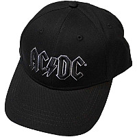 AC/DC kšiltovka, Black Logo Black
