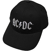 AC/DC kšiltovka, Silver Logo Black