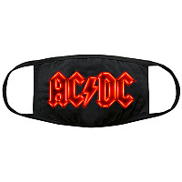 AC/DC bavlněná rouška na ústa, Neon Logo