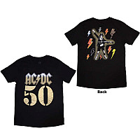AC/DC tričko, Bolt Array BP Black, pánské