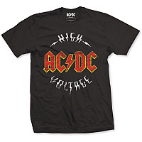 AC/DC tričko, High Voltage Black, pánské