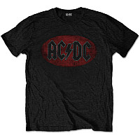 AC/DC tričko, Oval Logo Vintage, pánské