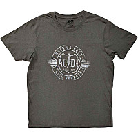 AC/DC tričko, Rock or Bust Charcoal Grey, pánské