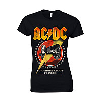 AC/DC tričko, For Those About To Rock New Girly, dámské