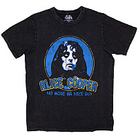 Alice Cooper tričko, No More Mr Nice Guy Stone Wash Black, pánské