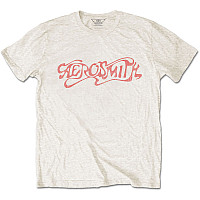 Aerosmith tričko, Classic Logo Natural, pánské