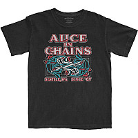 Alice in Chains tričko, Totem Fish Black, pánské
